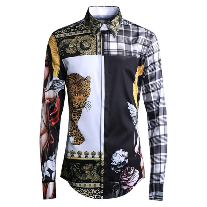 New arrival Printed Men Fashion Shirts Turn-down Collar Casual Single Breasted Long Sleeve Shirts plus size L XL 2XL 3XL 4XL, D18342
New arrival Printed Men Fashion Shirts Turn-down Collar Casual Single Breasted Long Sleeve Shirts plus size L XL 2XL 3XL 4XL, D18342