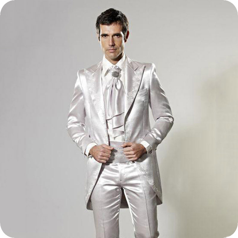 Fashion Shinny Silver Grey/Golden Tailcoat Embroidery Groom Tuxedos Men Prom/Dinner Groomsmen Wedding Tuxedos((Jacket+Pants+Tie+Girdle) 316, Same as image
Fashion Shinny Silver Grey/Golden Tailcoat Embroidery Groom Tuxedos Men Prom/Dinner Groomsmen Wedding Tuxedos((Jacket+Pants+Tie+Girdle) 316, Same as image
