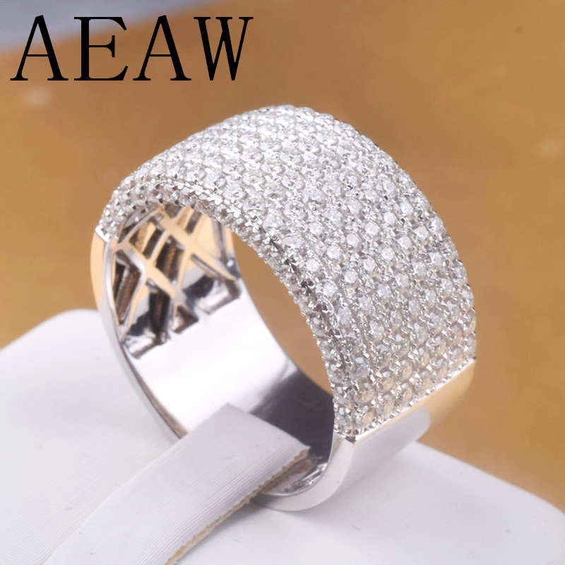 AEAW Luxury Center 10mm Width DF Color VVS Engagement Ring for Men 14K 585 White Gold Ring S200110
AEAW Luxury Center 10mm Width DF Color VVS Engagement Ring for Men 14K 585 White Gold Ring S200110