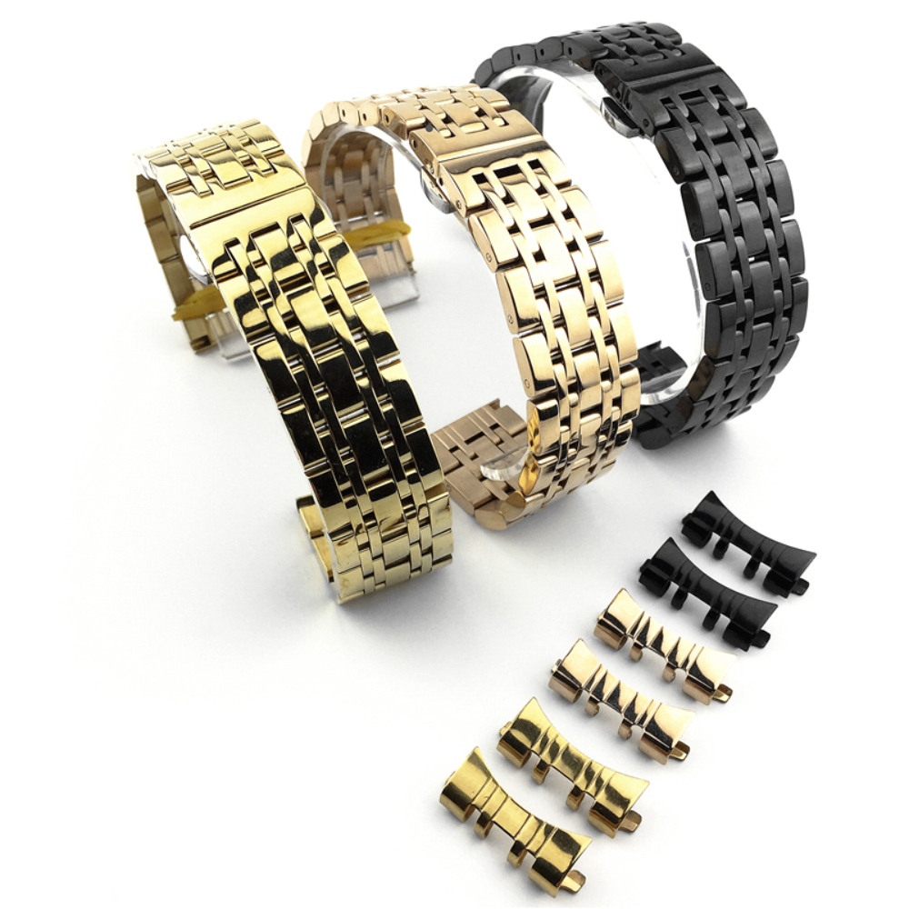 Universal Watch Band 16mm 18mm 19mm 20mm 21mm 22mm 23mm 24mm Watchband Fit Samsung Galaxy Watch Stainless Steel 7 Beads
Universal Watch Band 16mm 18mm 19mm 20mm 21mm 22mm 23mm 24mm Watchband Fit Samsung Galaxy Watch Stainless Steel 7 Beads
