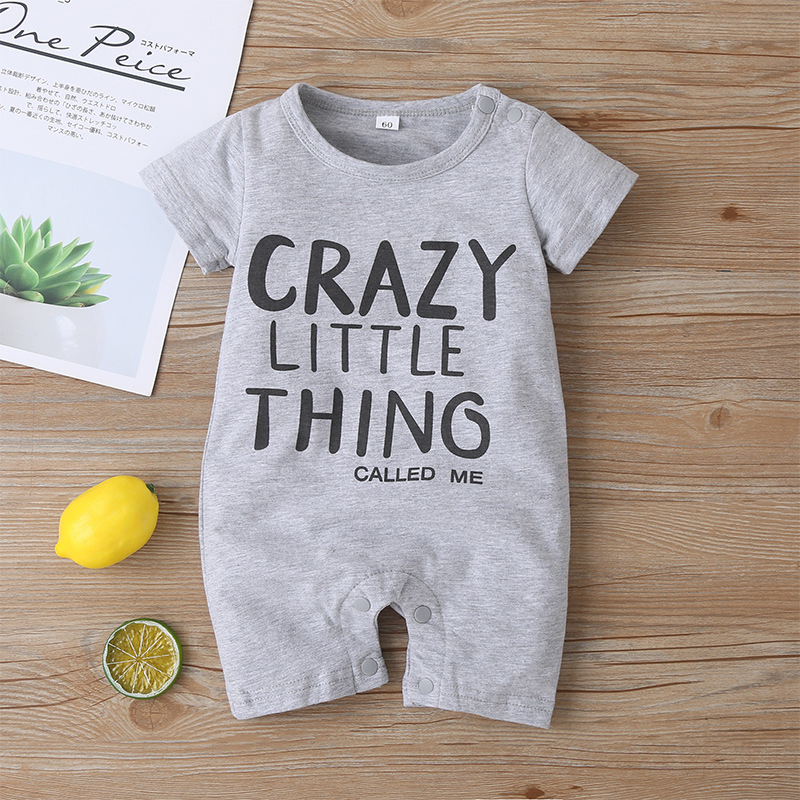 New Casual Baby Short Sleeve Romper Newborn Wear Summer 2020, Gray
New Casual Baby Short Sleeve Romper Newborn Wear Summer 2020, Gray