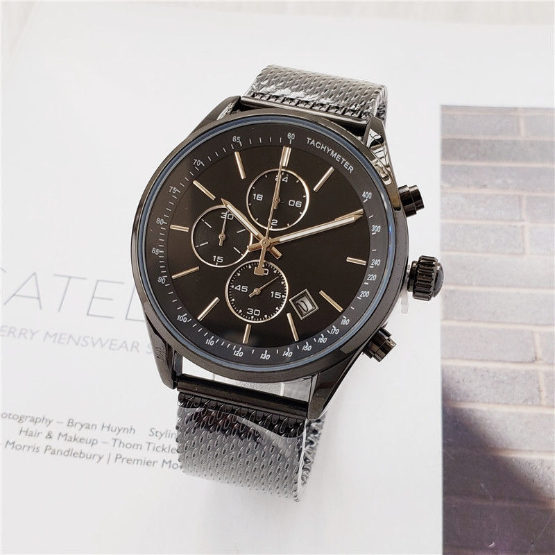 All small dial work BOSS watches top luxury mens watches 44mm quartz Stainless steel water resistant sports wristwatches, Slivery;brown
All small dial work BOSS watches top luxury mens watches 44mm quartz Stainless steel water resistant sports wristwatches, Slivery;brown