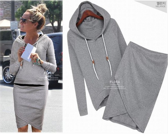 Two Piece Dress Women Sweat Suit Pure Color Europe And America Long Sleeve Hooded Top + Irregular Tight Skirt Casual Pieces Sweater, Black
Two Piece Dress Women Sweat Suit Pure Color Europe And America Long Sleeve Hooded Top + Irregular Tight Skirt Casual Pieces Sweater, Black