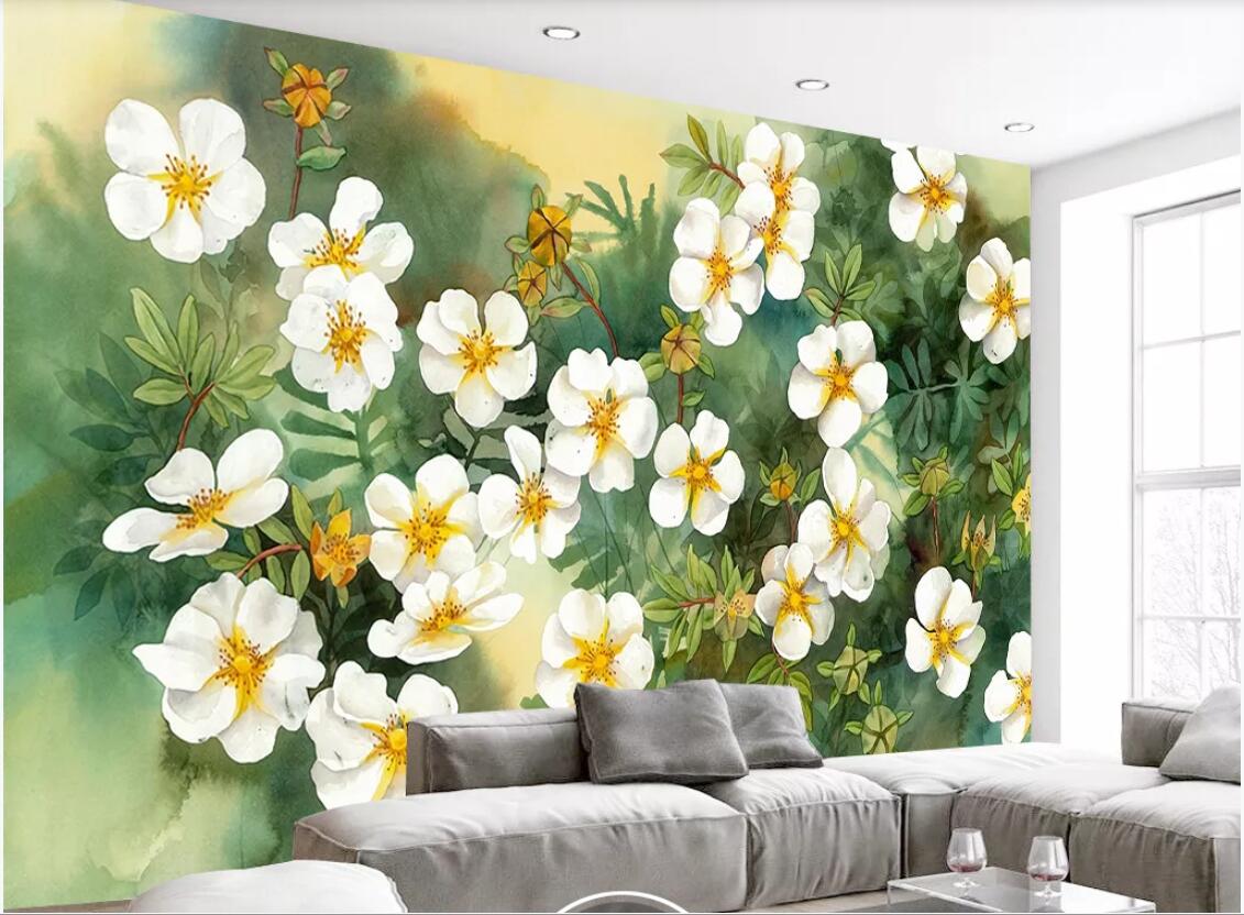 3d room wallpaper custom photo mural Oil painting white flowers flower plant watercolor tv background wall paper wallpaper for walls 3 d, Non-woven fabric
3d room wallpaper custom photo mural Oil painting white flowers flower plant watercolor tv background wall paper wallpaper for walls 3 d, Non-woven fabric