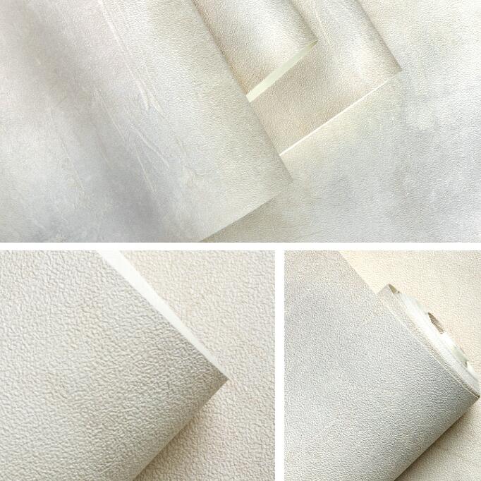 Vintage Concrete Cement Plaster Texture Wallpaper Office Retro Rustic Wall Paper Roll Grey White Black Washable 0.53x10M
