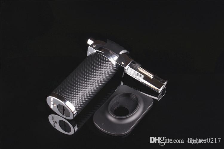Scorch Jet Flame Kitchen Torch Metal creme brulee Windproof RefillableTorch Lighter Gas Butane W260202
