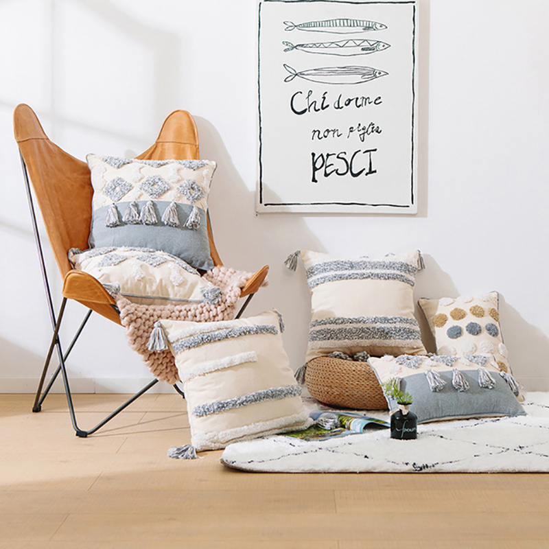 Embroidery Boho Patterned Throw Pillow - 18 x 18 Inch Multicolored Cushion Cover Decorative Pillows Outdoor, As picture
Embroidery Boho Patterned Throw Pillow - 18 x 18 Inch Multicolored Cushion Cover Decorative Pillows Outdoor, As picture
