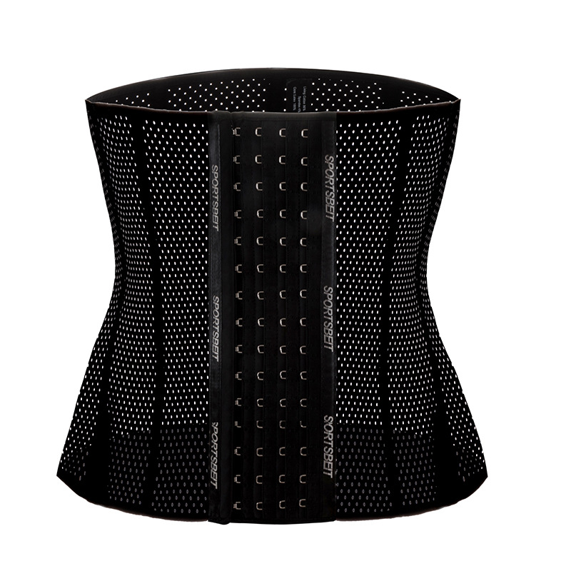 Women 9pcs Steel Boned Short Torso Sporty Gym Body Shaper Postpartum Girdle Support Recovery Belly Wrap Waist Pelvis Breathable Belt XS-XXL