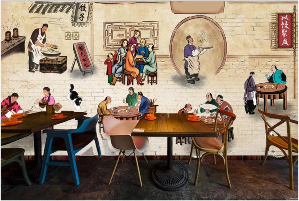 3d room wallpaper custom photo non-woven mural Retro nostalgic dumplings dumplings shop decoration background wall wallpaper for walls 3 d, Non-woven fabric
3d room wallpaper custom photo non-woven mural Retro nostalgic dumplings dumplings shop decoration background wall wallpaper for walls 3 d, Non-woven fabric
