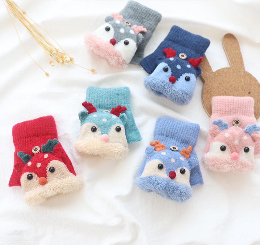 Big Girls Boys Students Winter Velvet Christmas Milu Deer Orlon Terylene Fingerless Gloves with Renovate Kid Warm Knitted Written Gloves, #1
Big Girls Boys Students Winter Velvet Christmas Milu Deer Orlon Terylene Fingerless Gloves with Renovate Kid Warm Knitted Written Gloves, #1