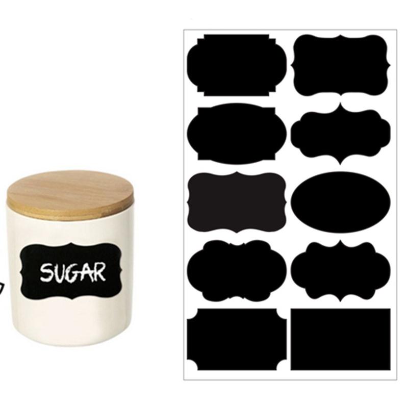 10Pcs PVC Black Handwritten Label Waterproof Sticker Glass Bottle Porcelain Jar Box Kitchen Classification Label Sticker
10Pcs PVC Black Handwritten Label Waterproof Sticker Glass Bottle Porcelain Jar Box Kitchen Classification Label Sticker