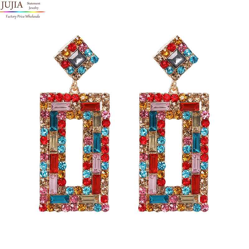 New 2019 fashion jewelry women crystal vintage statement stud Earrings for women jewelry Factory Price wholesale
New 2019 fashion jewelry women crystal vintage statement stud Earrings for women jewelry Factory Price wholesale