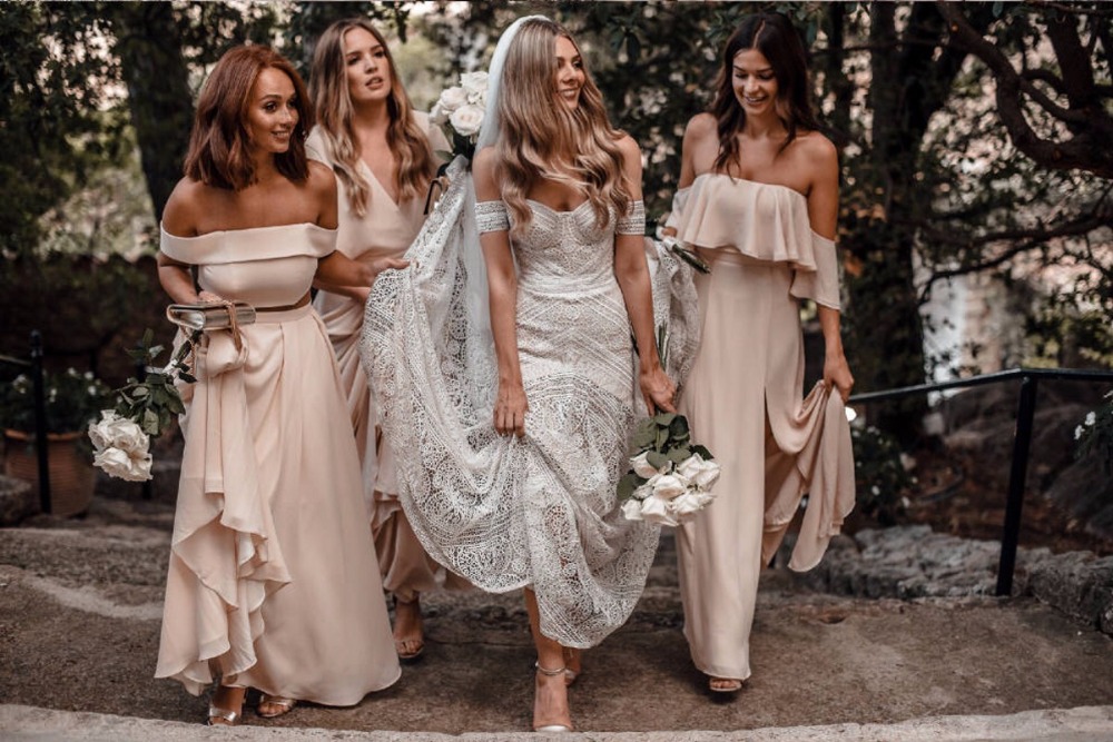 Vintage Bohemian Mermaid Wedding Dresses 2019 Crochat Cotton Lace Hippie Country Vestido De Noiva Backless Country Bridal Gowns
