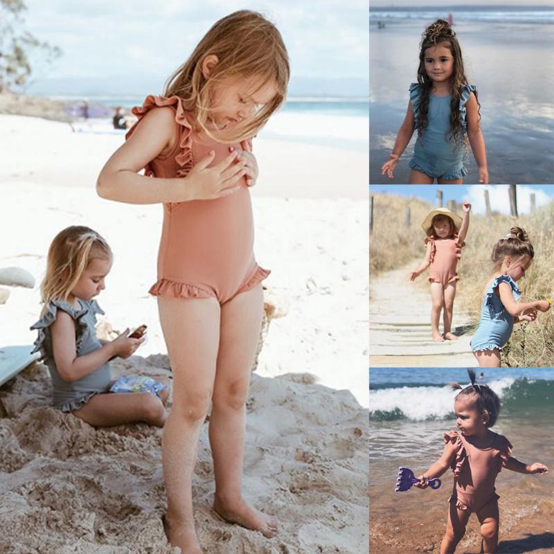 2020 New Toddler Kids Baby Girl Swimwear Ruffles Sleeveless Solid Summer Swimsuit One Piece Bathing Swimming Suit 1-6T
2020 New Toddler Kids Baby Girl Swimwear Ruffles Sleeveless Solid Summer Swimsuit One Piece Bathing Swimming Suit 1-6T