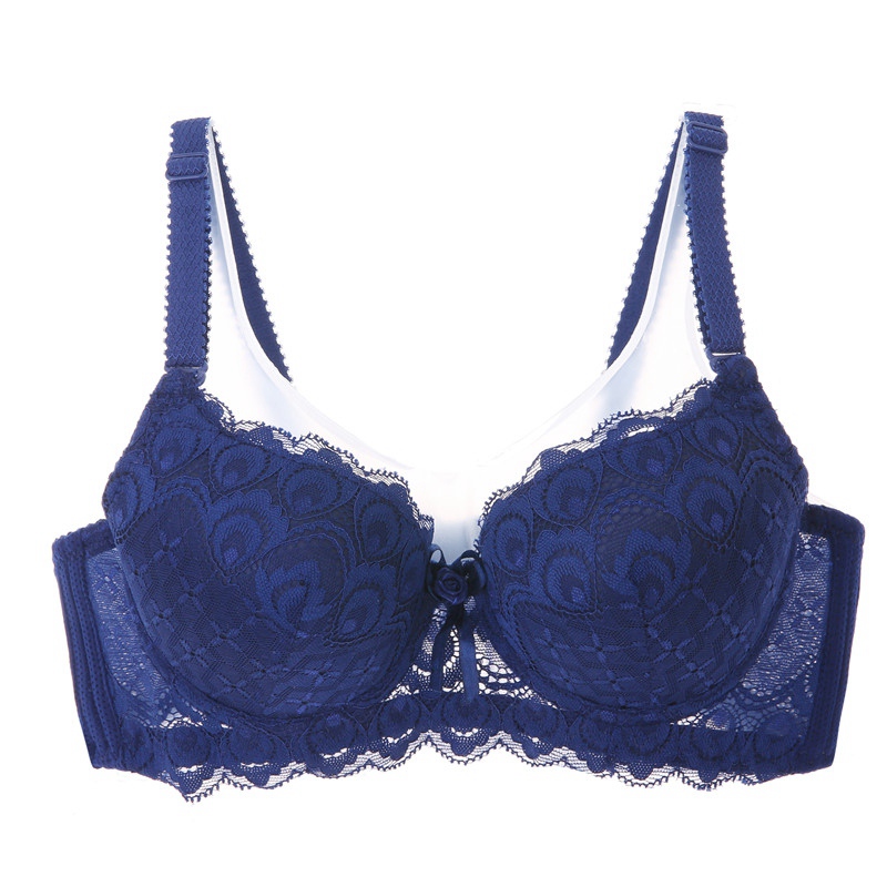 Ladies Lace Push Up Embroidered Bow Bra Solid Color 3/4 Cup Women Underwear Underwire Brassiere Female Bras Hot, Qz
Ladies Lace Push Up Embroidered Bow Bra Solid Color 3/4 Cup Women Underwear Underwire Brassiere Female Bras Hot, Qz