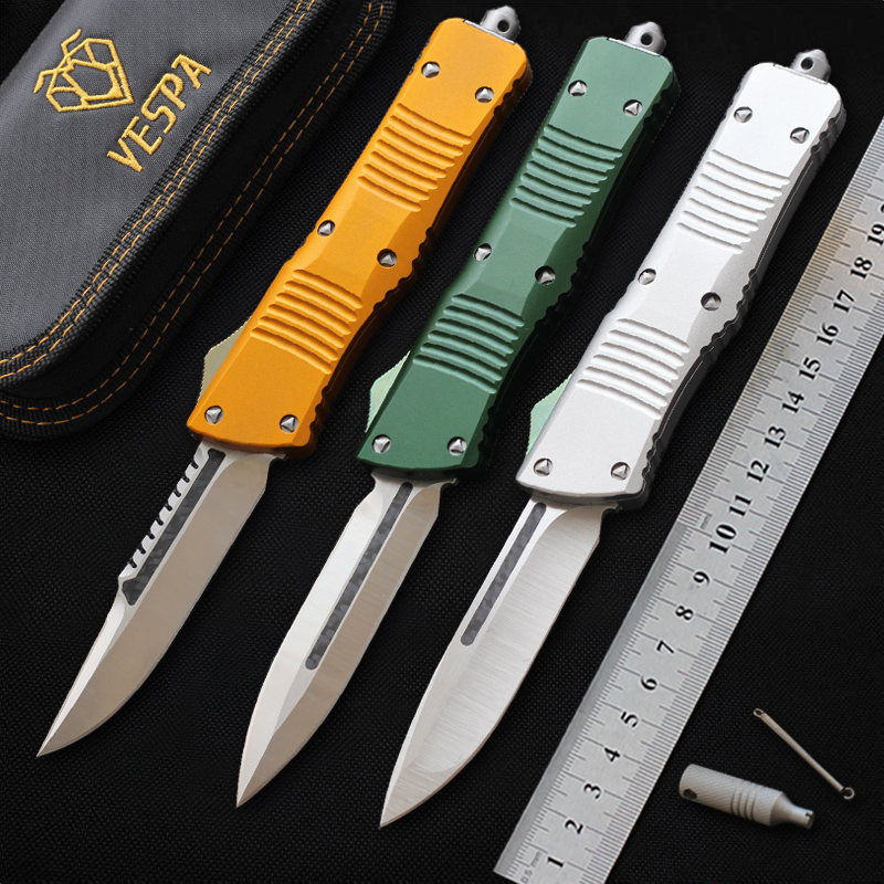 VESPA knives Tactical Combat knife S35VN blade Aluminum Handle pocket knife hunting knives survival knife camping outdoor EDC tool
VESPA knives Tactical Combat knife S35VN blade Aluminum Handle pocket knife hunting knives survival knife camping outdoor EDC tool
