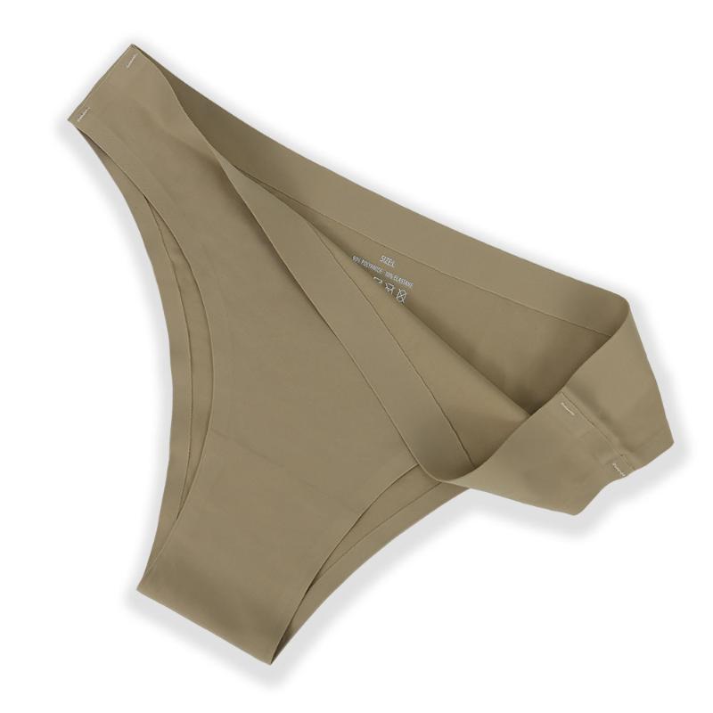 High Quality Panty Seamless Solid Color Concise Briefs Ultra thin Sexy Low rise Underwear -XL Plus Size Ladies Lingerie New Hot, Beige
High Quality Panty Seamless Solid Color Concise Briefs Ultra thin Sexy Low rise Underwear -XL Plus Size Ladies Lingerie New Hot, Beige