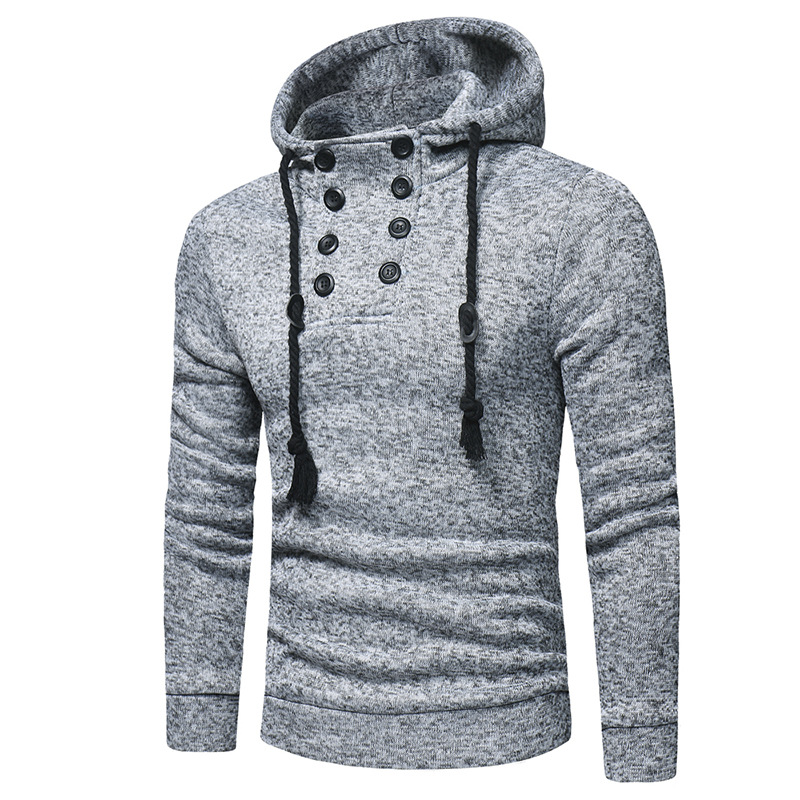 CHRLEISURE Men's Hoodies Long Sleeve Slim Fit Sport Knitting Hoodies Fashion Solid Color Casual Sweatshirts, Gray
CHRLEISURE Men's Hoodies Long Sleeve Slim Fit Sport Knitting Hoodies Fashion Solid Color Casual Sweatshirts, Gray