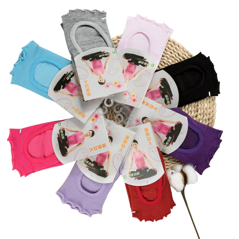 Hecatal High-quality Non-slip Yoga Socks Backless Open-toed Cotton Socks Sports Silicone Non-slip Yoga Dancing Sports, Pink
Hecatal High-quality Non-slip Yoga Socks Backless Open-toed Cotton Socks Sports Silicone Non-slip Yoga Dancing Sports, Pink