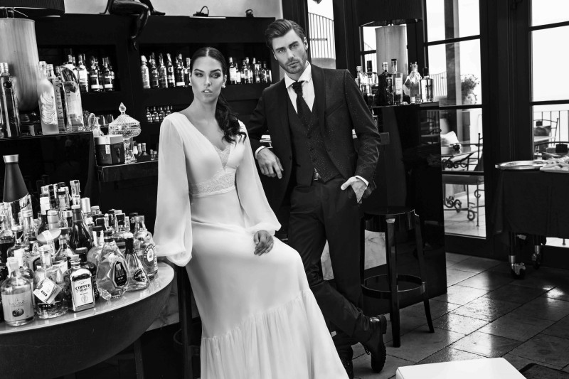 bohemian beach wedding dresses long sleeve v neck a line lace applique boho bridal gowns sweep train new arrival wedding dress