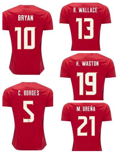 Discount Costa Rica K.WASTON 19 CAMPELL 12 BRYAN 10 M.URENA 21 NAVAS 1 Customized Thai Quality sports jerseys near me custom football wear, Black;yellow
Discount Costa Rica K.WASTON 19 CAMPELL 12 BRYAN 10 M.URENA 21 NAVAS 1 Customized Thai Quality sports jerseys near me custom football wear, Black;yellow