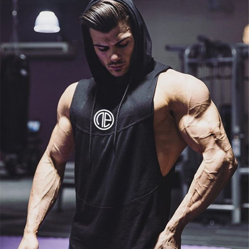 Compression Muscle Fitness Vest Sports Hooded Men's Summer New Loose Breathable Vest Sleeveless Basketball Workout Training Wear, Black
Compression Muscle Fitness Vest Sports Hooded Men's Summer New Loose Breathable Vest Sleeveless Basketball Workout Training Wear, Black