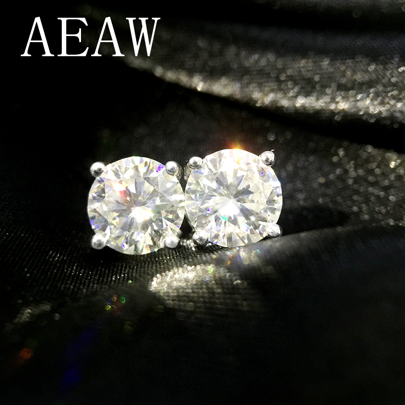 Genuine14K 585 White Yellow Gold Push Back 2Ctw FG color Test Positive Lab Grown Moissanite Diamond Earrings For Women CJ191209
Genuine14K 585 White Yellow Gold Push Back 2Ctw FG color Test Positive Lab Grown Moissanite Diamond Earrings For Women CJ191209
