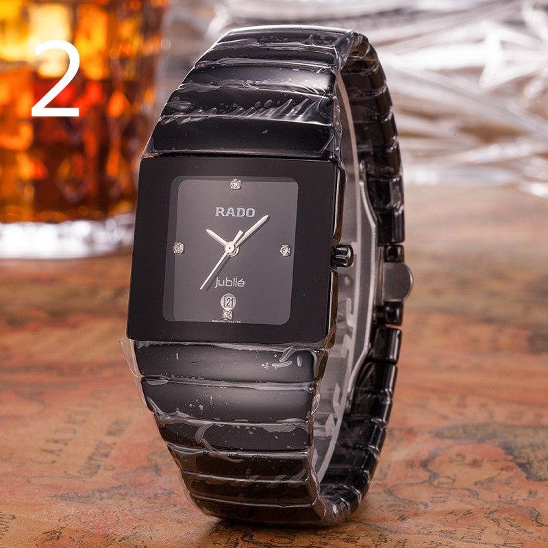 Rad Wrist watch Fashion trend men and women models top luxury quartz watches couple casual ultra-thin mesh steel belt simple wild Top luxury Brand sports watch