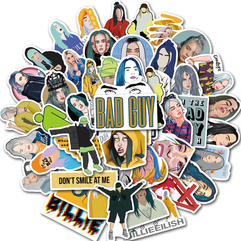 50pcs/Set Fashion Homesome Singers Waterproof Stickers for Skateboard Suitcase Snowboard Guitar Motorcycle Bike Laptop Macbook Decal Sticker, Mixed
50pcs/Set Fashion Homesome Singers Waterproof Stickers for Skateboard Suitcase Snowboard Guitar Motorcycle Bike Laptop Macbook Decal Sticker, Mixed