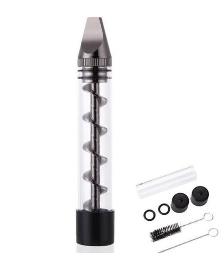 Twisty Glass Blunt Glass Bubbler Kit from Original Manufacturer evaporator Hay bongs vapor EGO pipe bong vape pen glass pipe dry herb pipe
Twisty Glass Blunt Glass Bubbler Kit from Original Manufacturer evaporator Hay bongs vapor EGO pipe bong vape pen glass pipe dry herb pipe