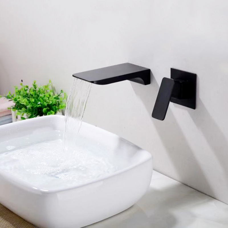 Brass Waterfall Faucet Wall Mounted Basin Faucet Hot And Cold Water Mixer Bathroom Washbasin Taps Brushed Gold/Black/Chrome/Gold
Brass Waterfall Faucet Wall Mounted Basin Faucet Hot And Cold Water Mixer Bathroom Washbasin Taps Brushed Gold/Black/Chrome/Gold