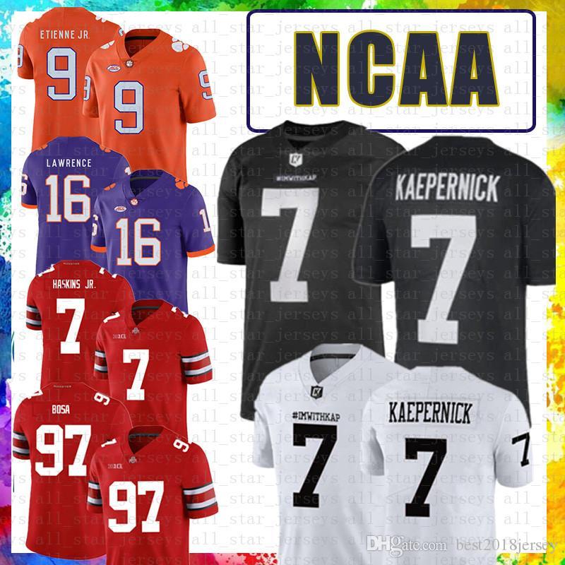 97 Nick Bosa 7 Dwayne Haskins Jr College Football Jersey NCAA 16 Trevor Lawrence Tom Brady Travis Etienne Jr. Colin Kaepernick IM WITH KAP, Ncaa (yeshu)
97 Nick Bosa 7 Dwayne Haskins Jr College Football Jersey NCAA 16 Trevor Lawrence Tom Brady Travis Etienne Jr. Colin Kaepernick IM WITH KAP, Ncaa (yeshu)