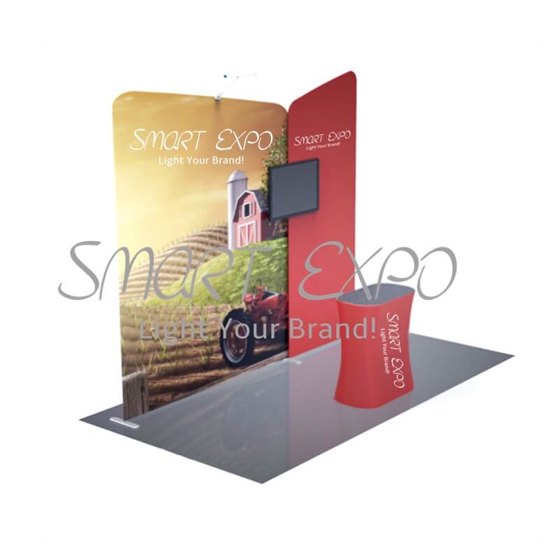 3*3 Portable Cheap OEM Design Folding Booth Stand Trade Show Display Booth Stand with Aluminum Tube Structure Custom Printing Graphics 
3*3 Portable Cheap OEM Design Folding Booth Stand Trade Show Display Booth Stand with Aluminum Tube Structure Custom Printing Graphics