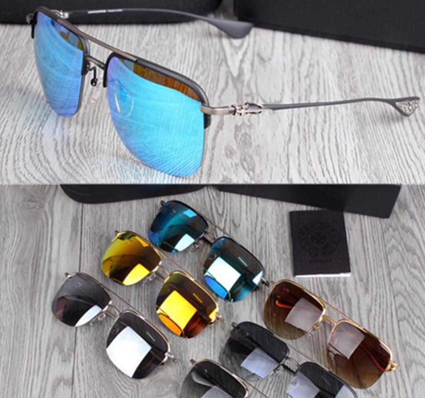 Chrome Square Sunglasses Fashion Men Polarized Sunglasses Metal Big Frame Sunglasses Brand Designer Oversized Sun Glasses with Original Case
Chrome Square Sunglasses Fashion Men Polarized Sunglasses Metal Big Frame Sunglasses Brand Designer Oversized Sun Glasses with Original Case