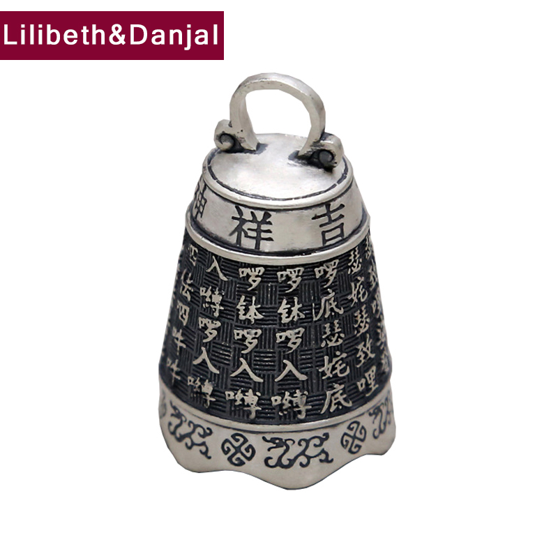 2020 New Buddha Mantra Pendant 100% S990 Sterling silver Jewelry Men Women Lucky Bell Letter Necklace Pendant Jewelry making P37
2020 New Buddha Mantra Pendant 100% S990 Sterling silver Jewelry Men Women Lucky Bell Letter Necklace Pendant Jewelry making P37
