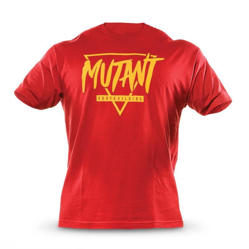 Fashion Brand men TShirt Fitness Slim fit Shirts Short sleeve Cotton clothes Fashion Leisure ONeck MUTANT printed Tee