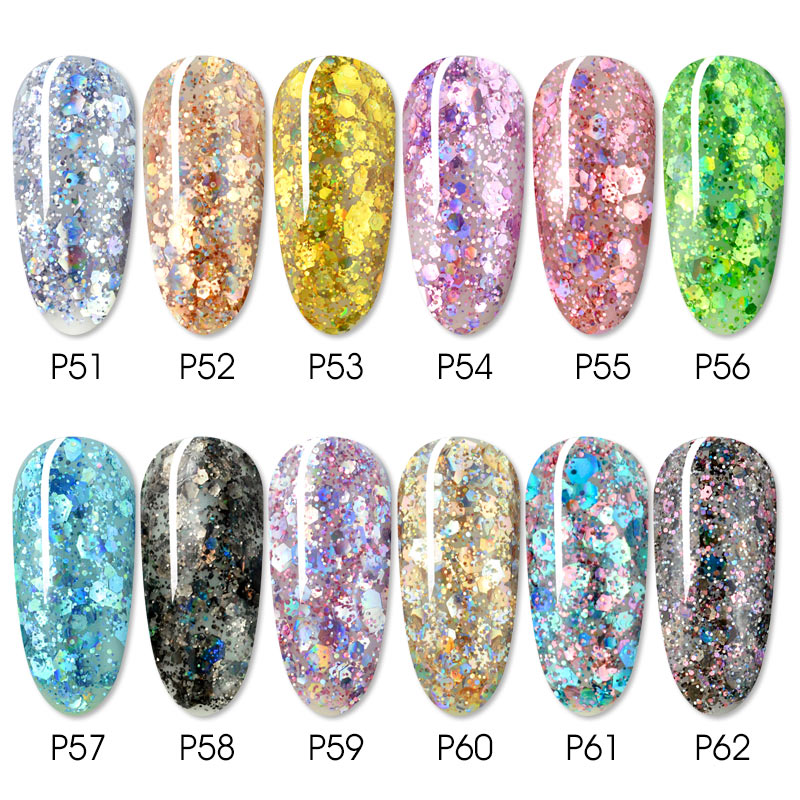 12pcs/kit GDCOCO Glitter Painting Gel Shape Sequin Semi Permanent Soak Off UV LED Nail Gel Varnish Starry Color Lacquer, P51-62
12pcs/kit GDCOCO Glitter Painting Gel Shape Sequin Semi Permanent Soak Off UV LED Nail Gel Varnish Starry Color Lacquer, P51-62