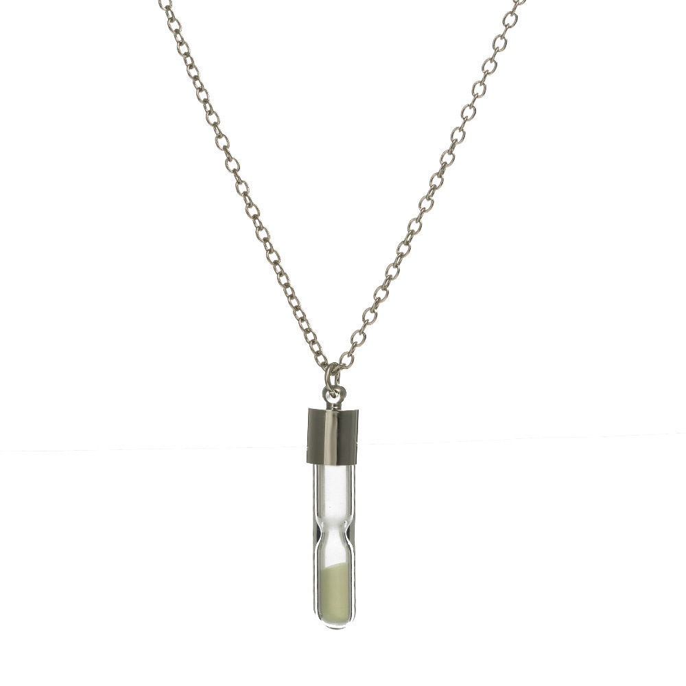 Time Hourglass Crystal Drift Bottle Pendant Can Open Originality Quicksand Make A Bottle Noctilucent Necklace
Time Hourglass Crystal Drift Bottle Pendant Can Open Originality Quicksand Make A Bottle Noctilucent Necklace