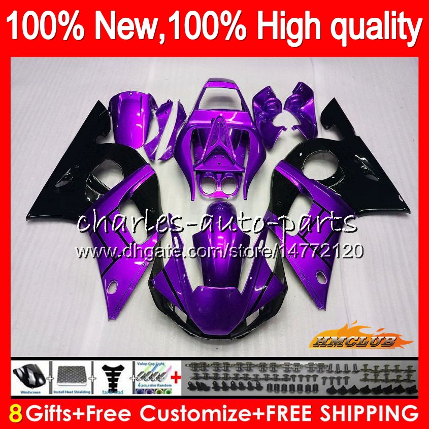 Bodys For YAMAHA YZF600 YZF-600 600CC YZF-R6 YZF R 6 R6 58NO.114 YZF 600 YZFR6 98 99 00 01 02 1998 1999 2000 2001 2002 hot purple Fairing, No. 1
Bodys For YAMAHA YZF600 YZF-600 600CC YZF-R6 YZF R 6 R6 58NO.114 YZF 600 YZFR6 98 99 00 01 02 1998 1999 2000 2001 2002 hot purple Fairing, No. 1