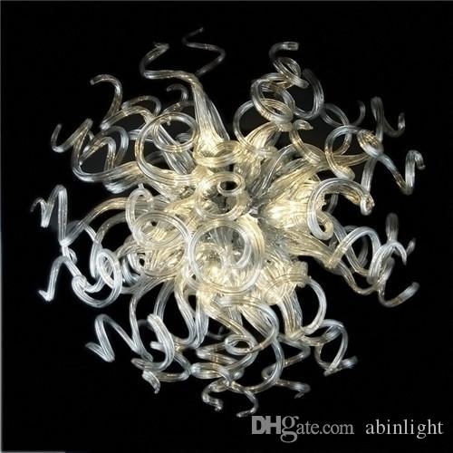 100% Hand Blown Art Glass Chandelier Lighting Modern Ceiling Lights for Livingroom Decor White Clear Glass LED Art Ceiling Chain Chandelier
100% Hand Blown Art Glass Chandelier Lighting Modern Ceiling Lights for Livingroom Decor White Clear Glass LED Art Ceiling Chain Chandelier
