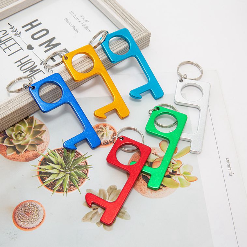aluminium alloy Door Opener Portable Press Elevator Tool Door Handle Keychain No-Touch Door Opener Elevator Button LJJK2204
aluminium alloy Door Opener Portable Press Elevator Tool Door Handle Keychain No-Touch Door Opener Elevator Button LJJK2204