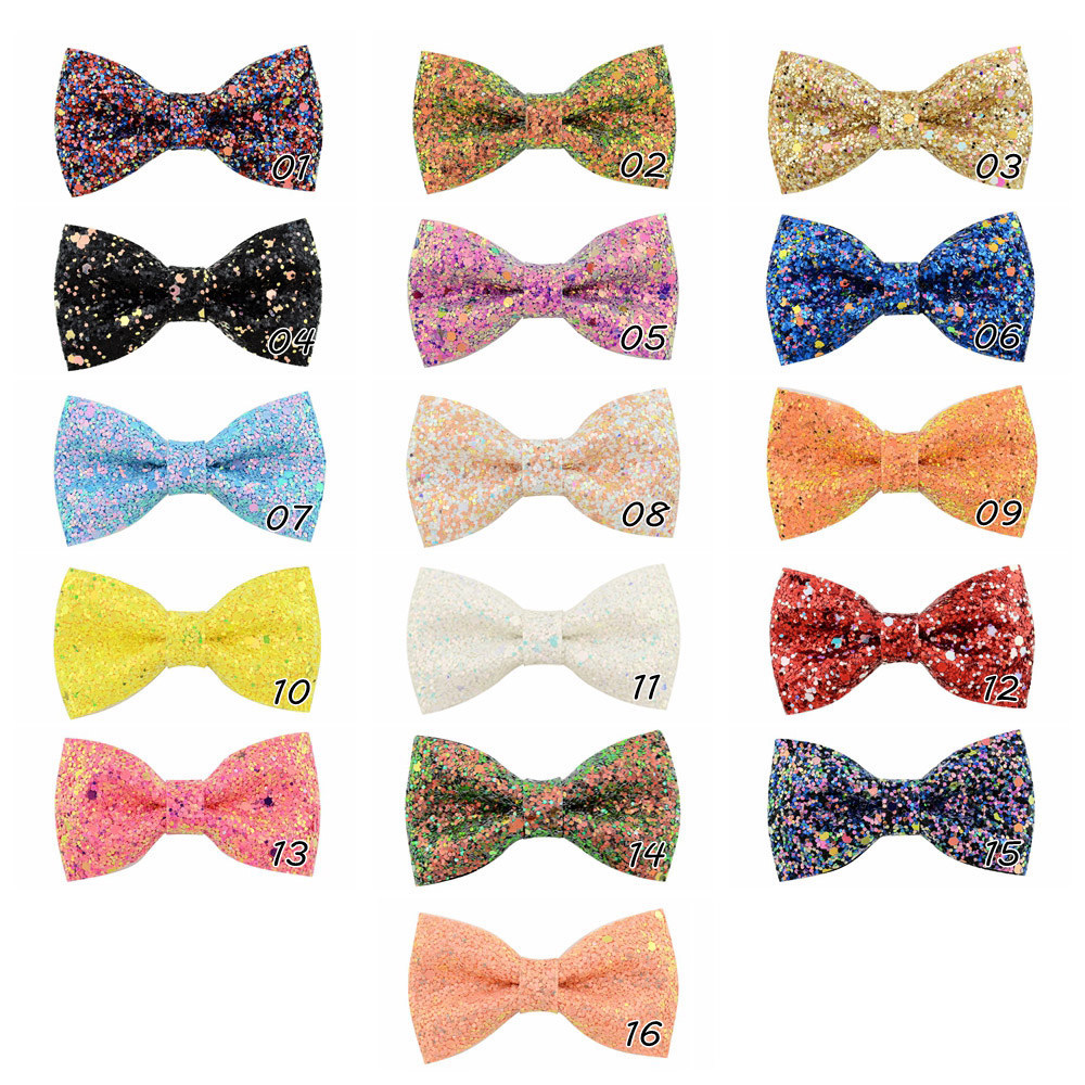 PU Girls Hairpin Baby Kids Hair Boutique Bows Sequin Glitter Bow Clips Children Hair Accessories Girls Bowknot Barette, As pic
PU Girls Hairpin Baby Kids Hair Boutique Bows Sequin Glitter Bow Clips Children Hair Accessories Girls Bowknot Barette, As pic