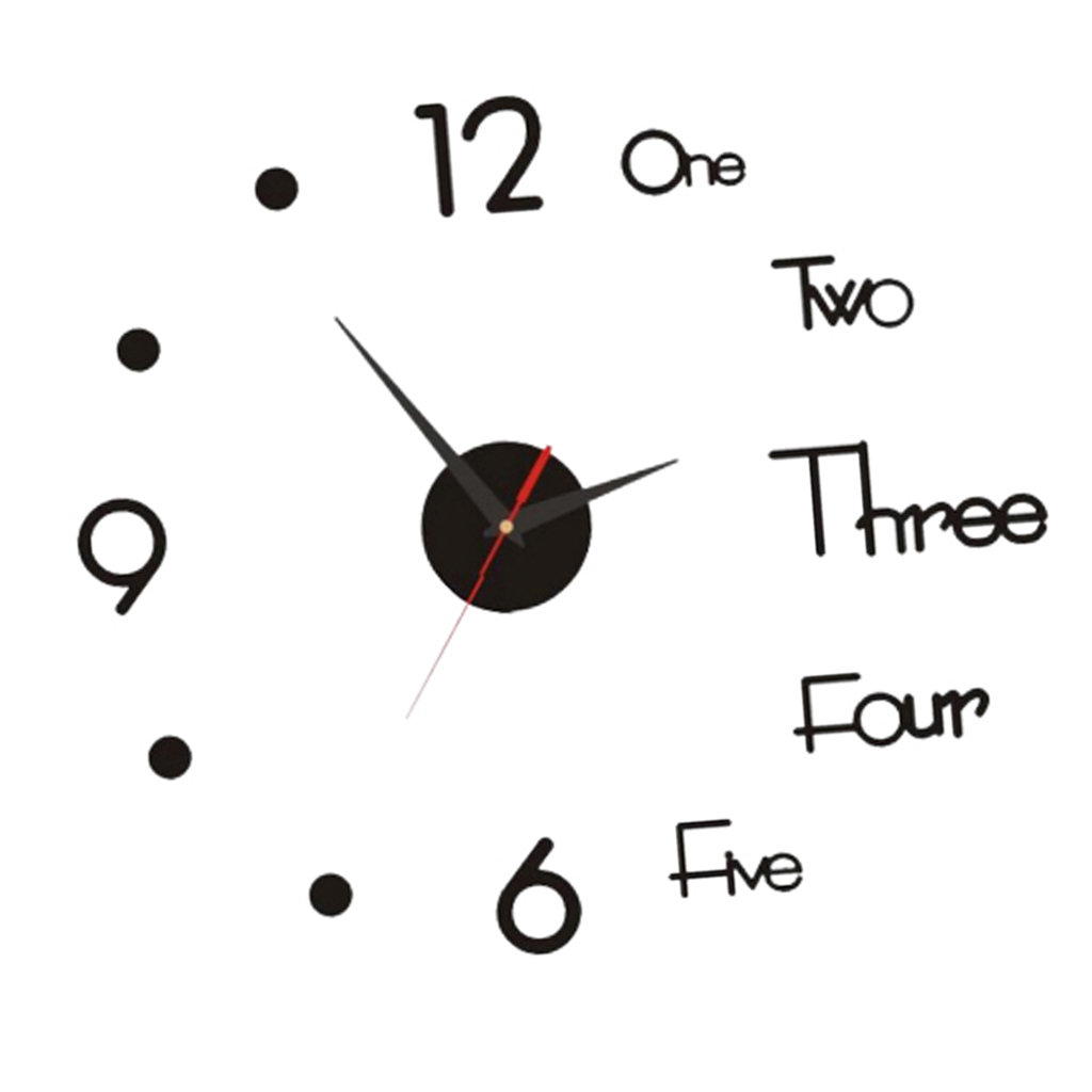 3d frameless diy wall clock large creative wall clock diy stickers wall decoration uk
3d frameless diy wall clock large creative wall clock diy stickers wall decoration uk