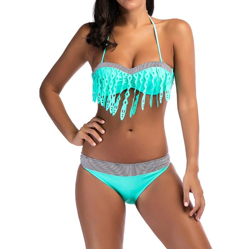 Womail Fashion Sexy Women' Wear Beach Swimwear Striped Print Bikini Set Swimwear separate female swimsuit bathing suit women
Womail Fashion Sexy Women' Wear Beach Swimwear Striped Print Bikini Set Swimwear separate female swimsuit bathing suit women