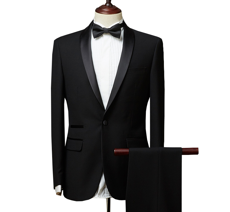 Hot Sale Shawl Lapel Wedding Tuxedos Slim Fit Suits For Men Groomsmen Suit Two Pieces Cheap Prom Formal Suits (Jacket+Pants+Tie) 295, Same as image
Hot Sale Shawl Lapel Wedding Tuxedos Slim Fit Suits For Men Groomsmen Suit Two Pieces Cheap Prom Formal Suits (Jacket+Pants+Tie) 295, Same as image