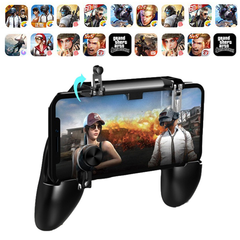 Universal Mobile Game Controller Joysticks Mobile Joystick Gamepad Metal L1 R1 Button For Samsung Phone for iPhone Gaming Pad