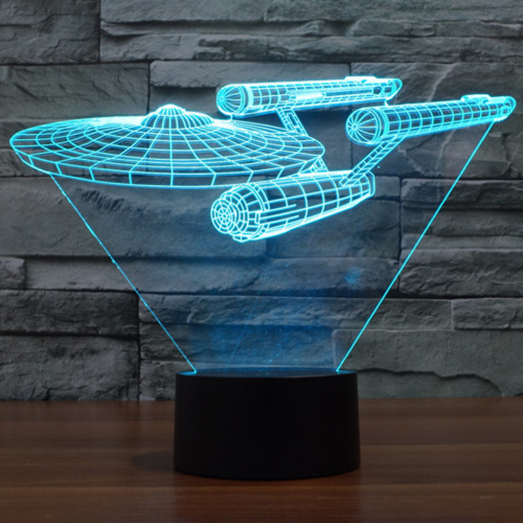 2019 new arrival Star Trek Battleship 3D Lights Colorful Touch LED Vision Lights Remote 3D Lights
2019 new arrival Star Trek Battleship 3D Lights Colorful Touch LED Vision Lights Remote 3D Lights