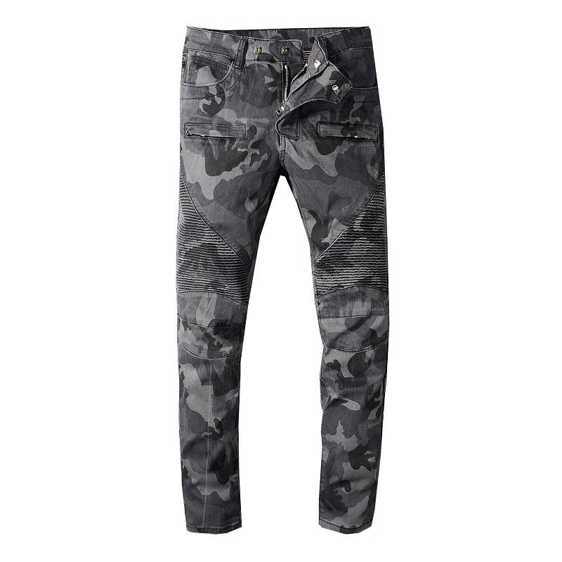 Brand Mens Designer Jeans Distressed Camouflage Biker Slim Fit Motorcycle Biker Denim For Men Jeans Fashion Hip Hop New Arrival, Blue 
Brand Mens Designer Jeans Distressed Camouflage Biker Slim Fit Motorcycle Biker Denim For Men Jeans Fashion Hip Hop New Arrival, Blue