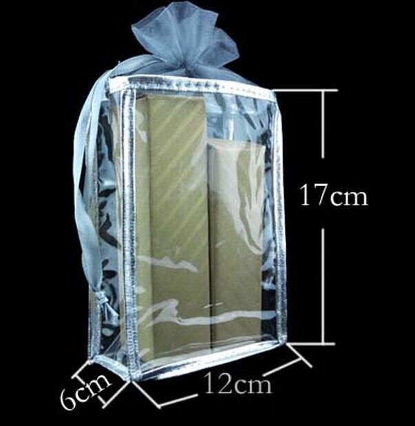 wholesaleDHL free shipping . 12*17*6cm golden and silver clear pvc cosmetic bag,,clear packing bag gift bag. 200piece\lot
wholesaleDHL free shipping . 12*17*6cm golden and silver clear pvc cosmetic bag,,clear packing bag gift bag. 200piece\lot