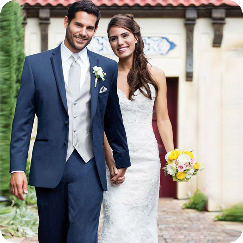 Custom Made Navy Blue Wedding Suits For Men Suits Blazer Bridegroom Best Man Tailored Tuxedos Jacket Men Terno Masculino 2Pieces Jacket+Pant, Same as image
Custom Made Navy Blue Wedding Suits For Men Suits Blazer Bridegroom Best Man Tailored Tuxedos Jacket Men Terno Masculino 2Pieces Jacket+Pant, Same as image